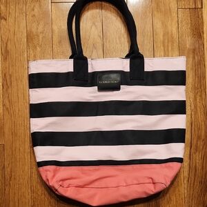 Victoria's Secret Pink and Black Tote Bag